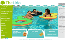 Tablet Screenshot of chippylido.co.uk